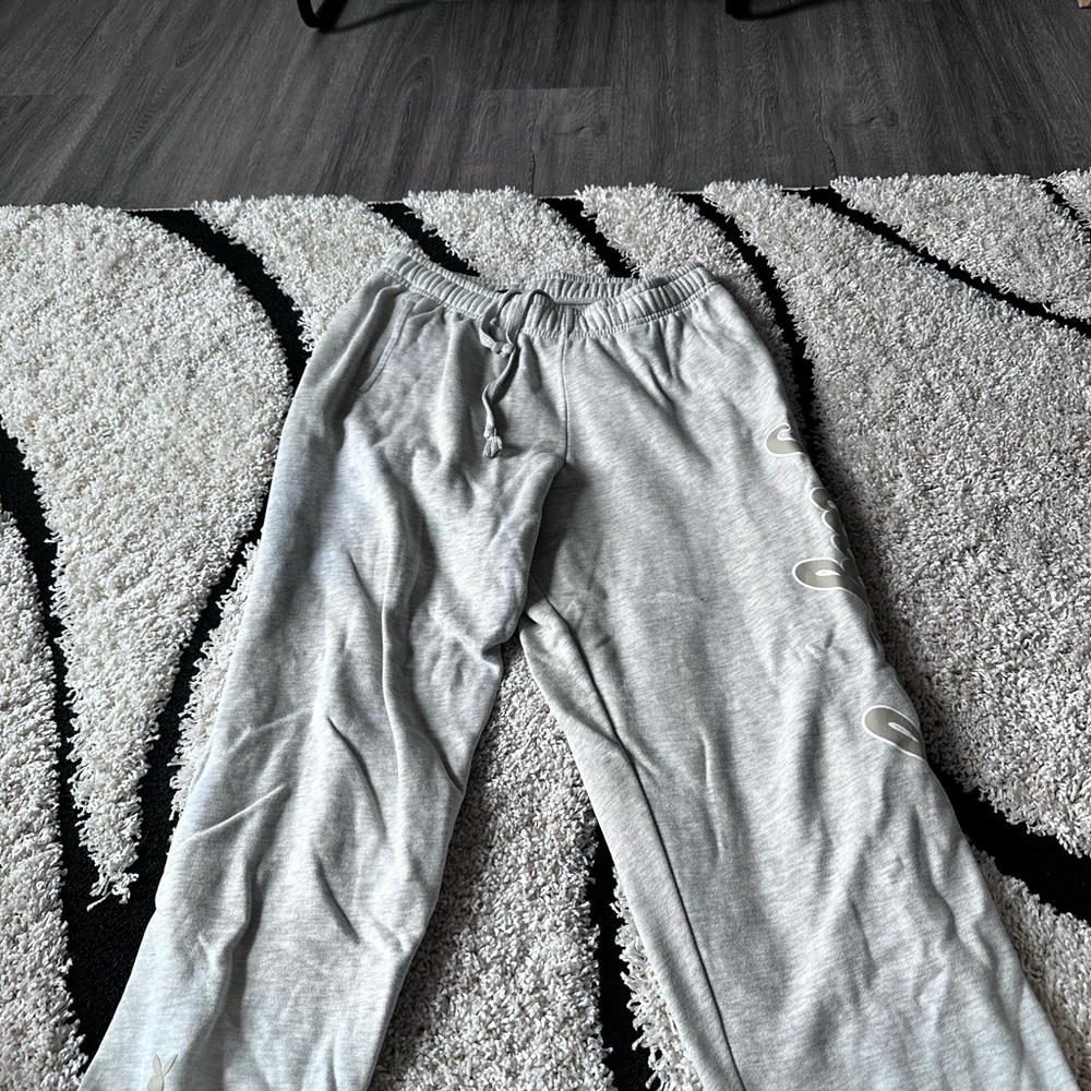 Gray PlayBoy PacSun Sweatpants with Logo